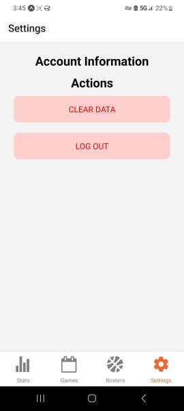 Two DangerButtons in the app