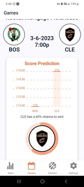 Prediction in Light Theme